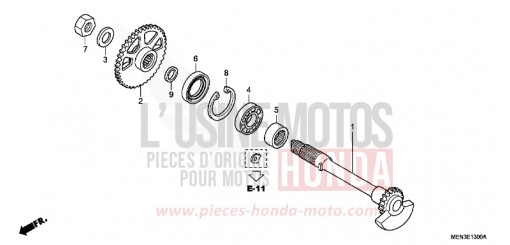 BILANCIERE CRF450RC di 2012