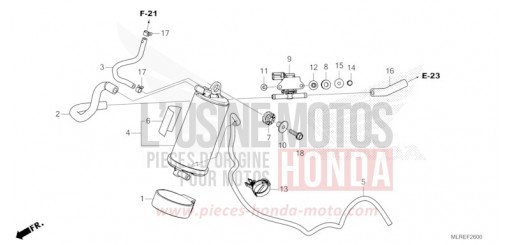 CANISTER CB500FACT de 2026
