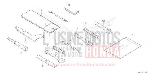 TOOL CB650RACT de 2026