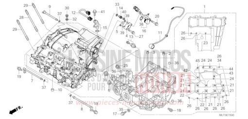 CRANKCASE CB1000GTT de 2026