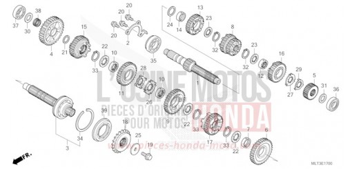 TRANSMISSION CB1000GTT de 2026
