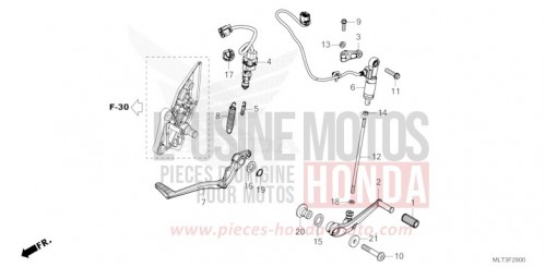 PEDALE CB1000GTT di 2026