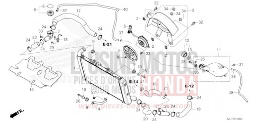 RADIATOR CB1000GTT de 2026