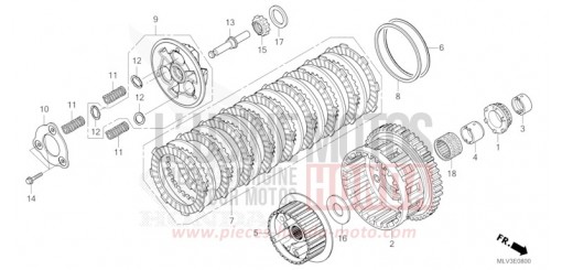 CLUTCH CB1000ST de 2026