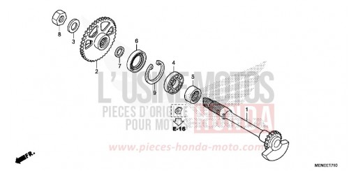 BILANCIERE CRF450RE di 2014