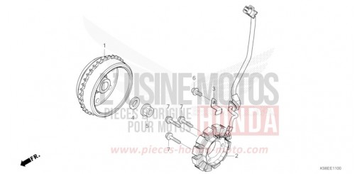 GENERATORE CBF125NAT di 2026