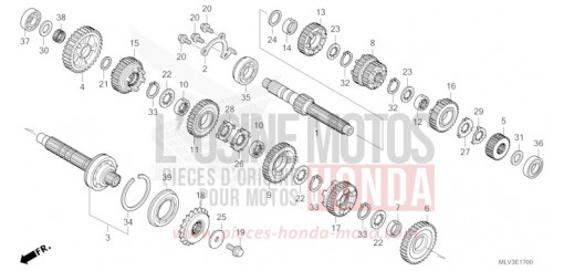 TRANSMISSION CB1000ST de 2026
