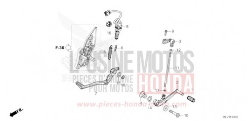 PEDALE CB1000ST di 2026