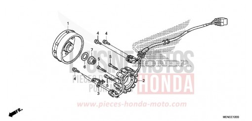 GENERATOR CRF450RF de 2015