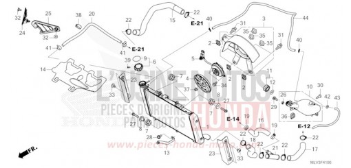 RADIATOR CB1000ST de 2026