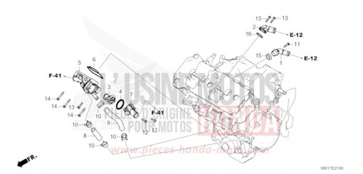 THERMOSTAT CB650RAT de 2026