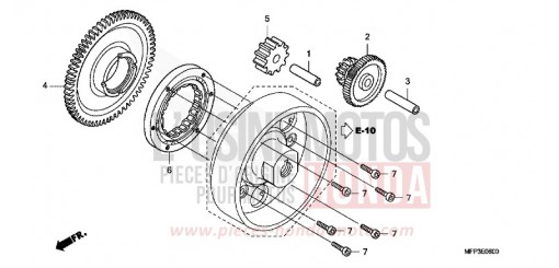 ANLASSERKUPPLUNG CB1300SA9 de 2009