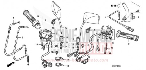 SWITCH/CABLE CB1300SA7 de 2007