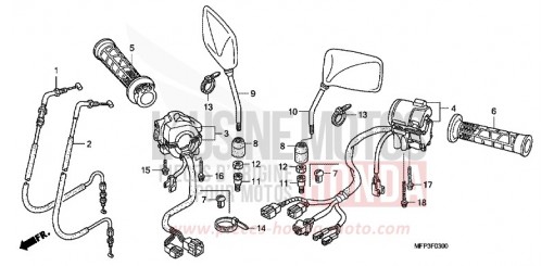 SWITCH/CABLE CB1300SA9 de 2009