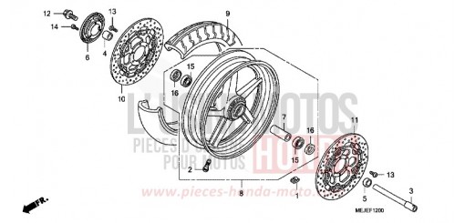 BLINKER CB1300SA7 de 2007