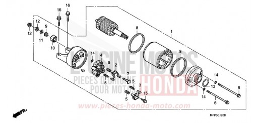 ANLASSER CB1300SA8 de 2008