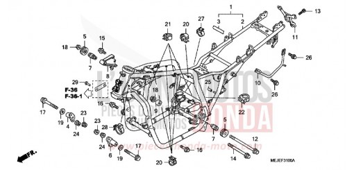 TELAIO CB1300SA7 di 2007