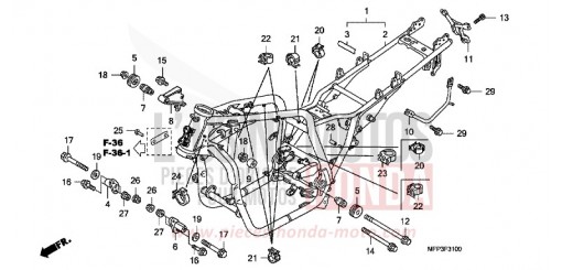 TELAIO CB1300SA9 di 2009