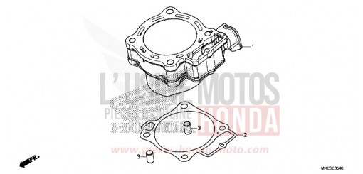 CYLINDER CRF450RJ de 2018