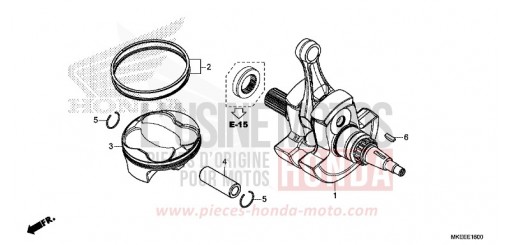 CRANKSHAFT/PISTON CRF450RK de 2019