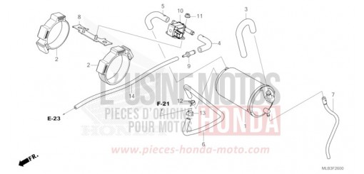 CANISTER CB750AT de 2026