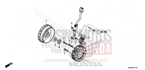 GENERATOR CRF450RL de 2020