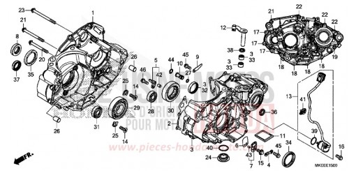 CRANKCASE CRF450RL de 2020