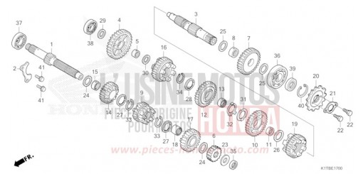 TRANSMISSION CRF300LAS de 2025