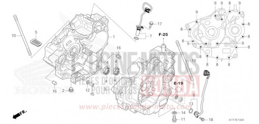 CRANKCASE CRF300LAP de 2023