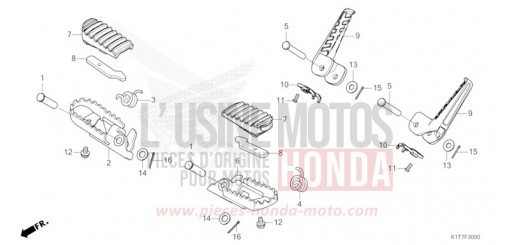 STEP CRF300LAP de 2023