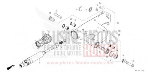 SWINGARM GL1800BDS de 2025