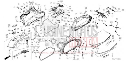 SADDLEBAG GL1800BDS de 2025
