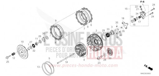 CLUTCH CRF450RM de 2021