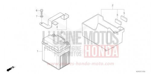 BATTERY Z125MAS de 2025