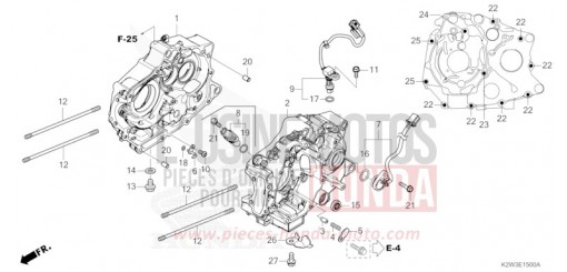 CRANKCASE ST125AT de 2026