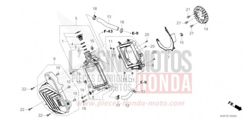 RADIATOR SH125AD2N de 2022