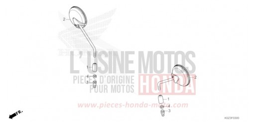 MIRROR GB350SS de 2025