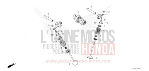 CAMSHAFT/VALVE GB350SS de 2025