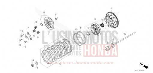 CLUTCH GB350SS de 2025
