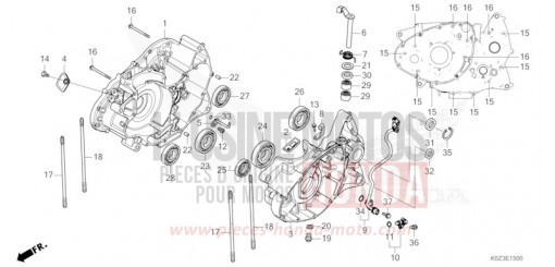 CRANKCASE GB350SS de 2025