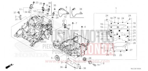 CRANKCASE XL750T de 2026