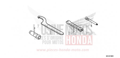 TOOLS CRF450RXH de 2017