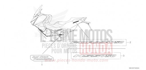 MARK/EMBLEM NSS750T de 2026