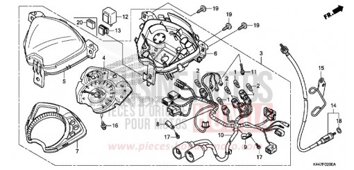SPEEDOMETER NSC110MPDH de 2017