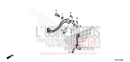 PEDAL CRF450RXL de 2020