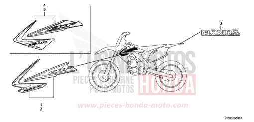 MARK CRF250RA de 2010