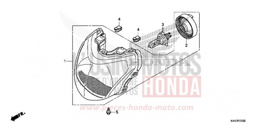 HEADLIGHT NSC110MPDK de 2019