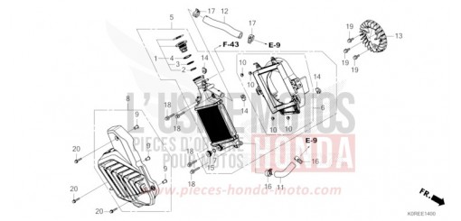 RADIATOR SH125ADT de 2026