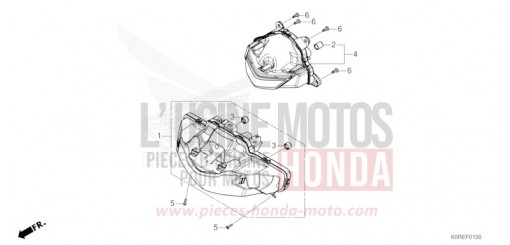 HEADLIGHT SH125ADT de 2026