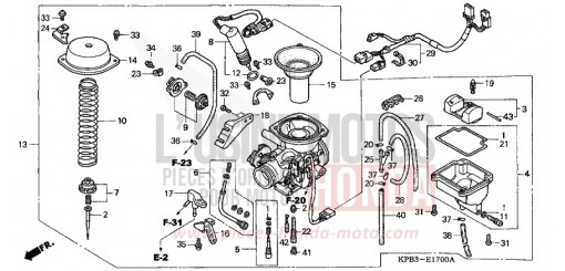 CARBURETOR NSS2501 de 2001